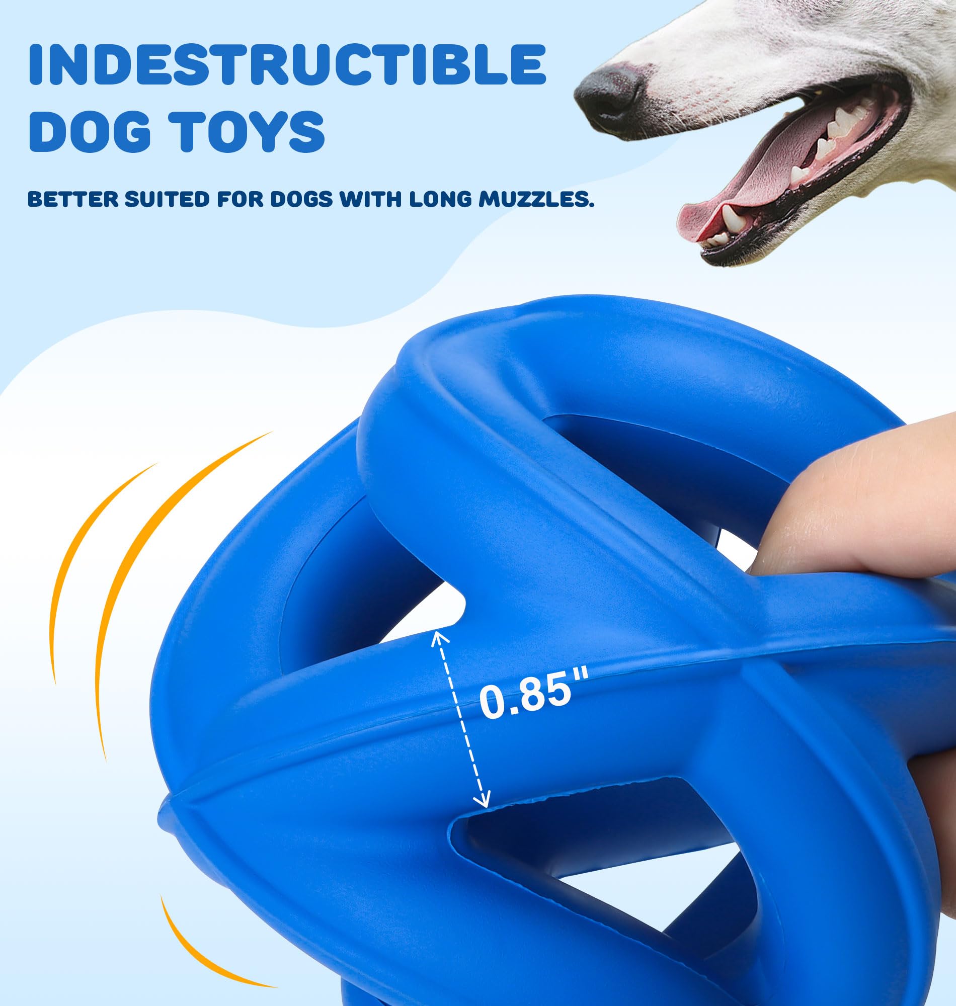 PetZee supervised play-safe toy suitable for most breeds.