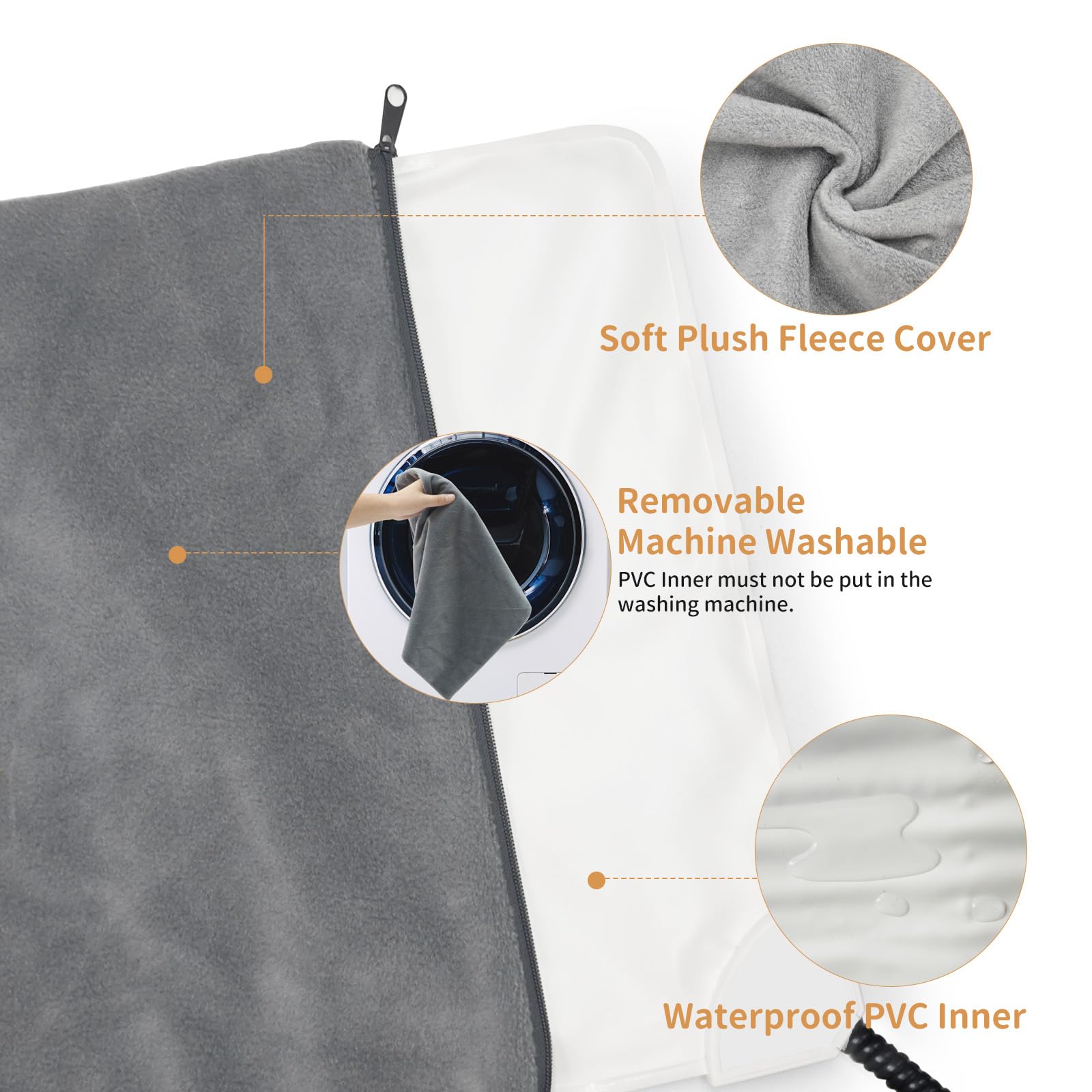 PETZOOKA chew-resistant cord detail emphasizing durability