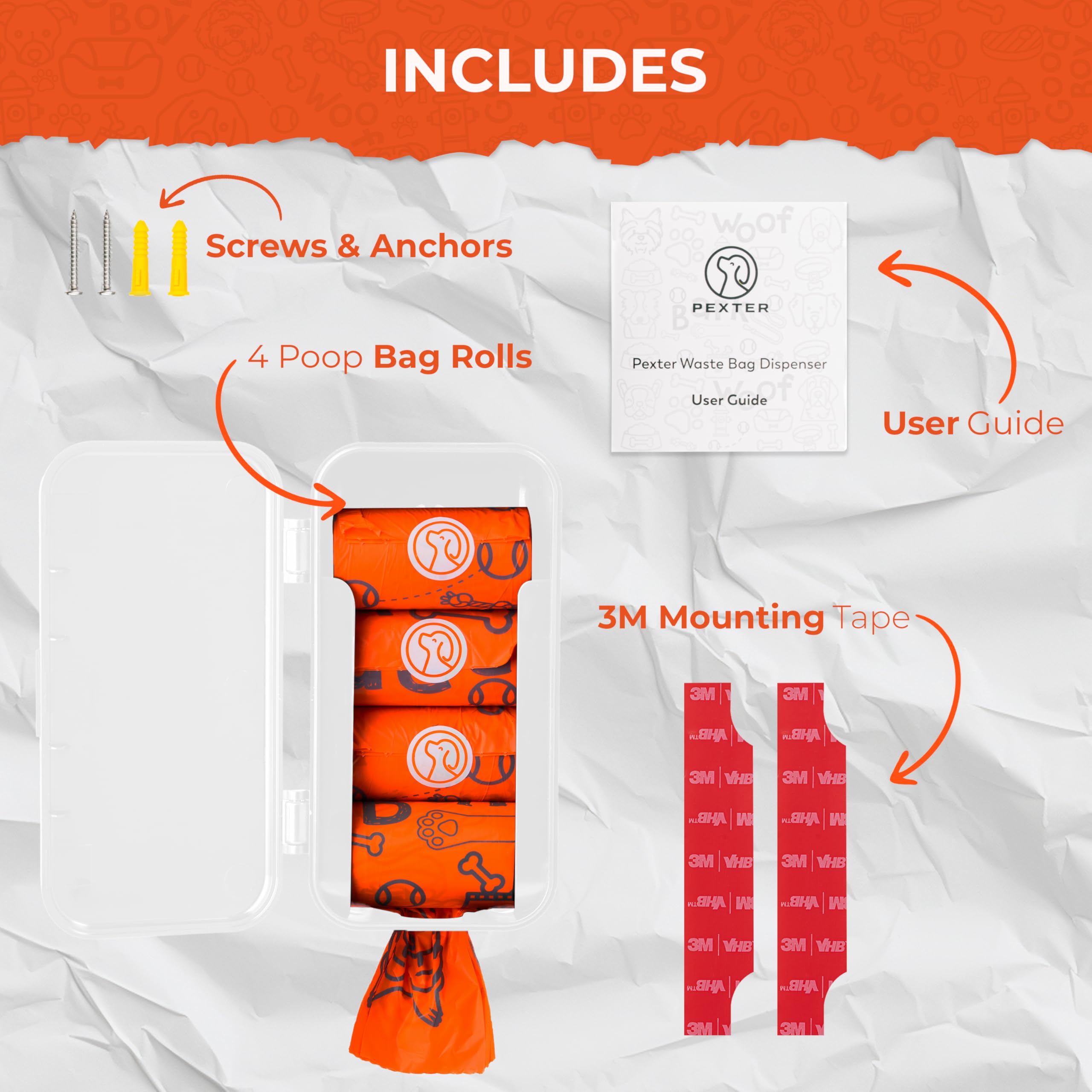 Pexter dispenser showing discreet design that blends with decor in any space