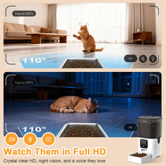 PGID feeder night vision enables nighttime pet checks with video