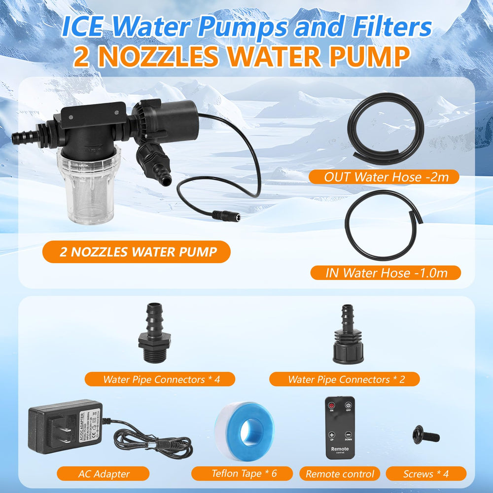 phabcf compatible setup with 300L or 500L chiller for versatile use.