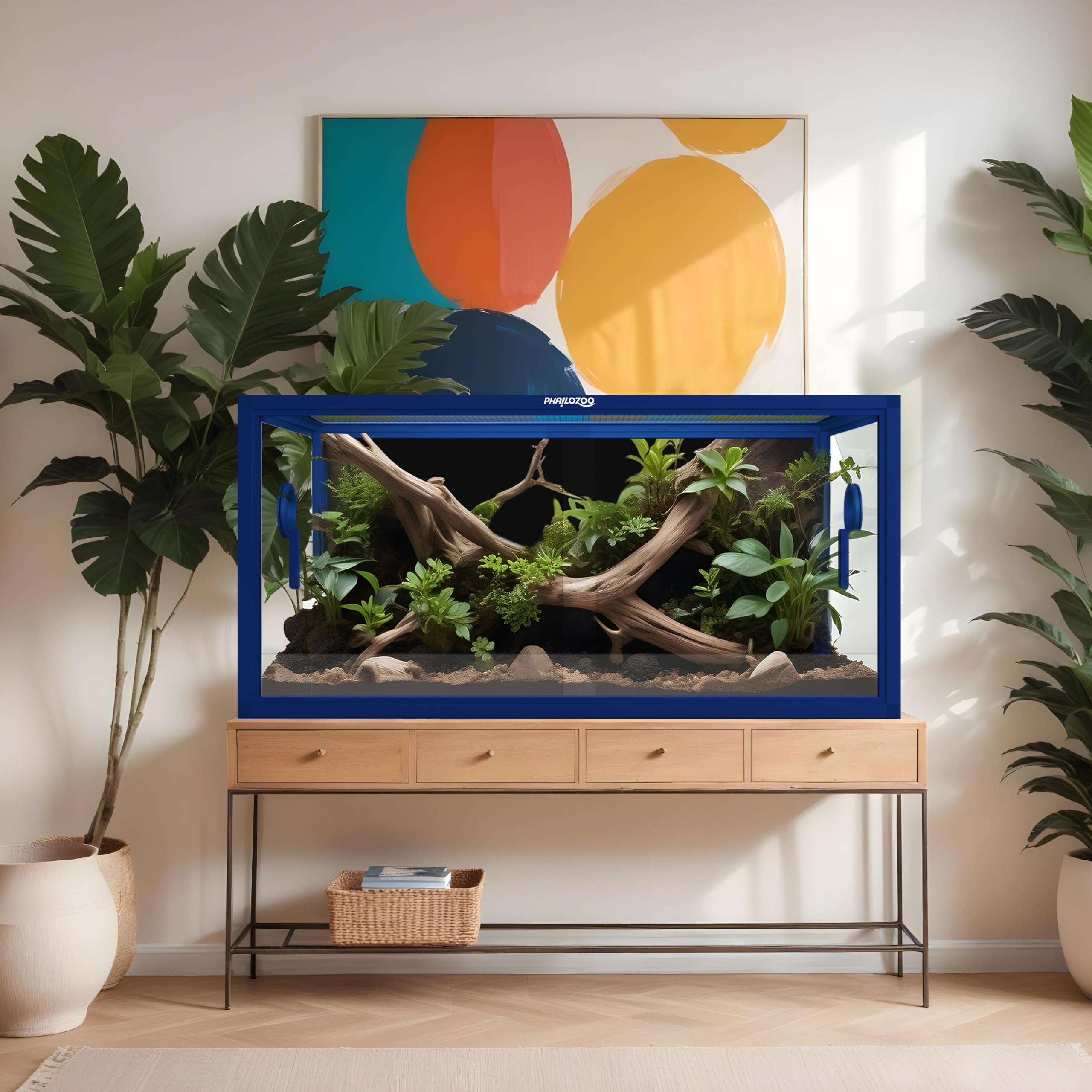 Phailozoo 36x18x18 size suitable for juvenile bearded dragons