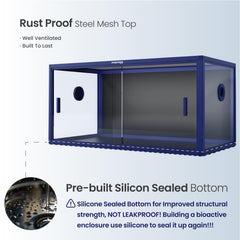 Phailozoo front opening panel enables simple maintenance