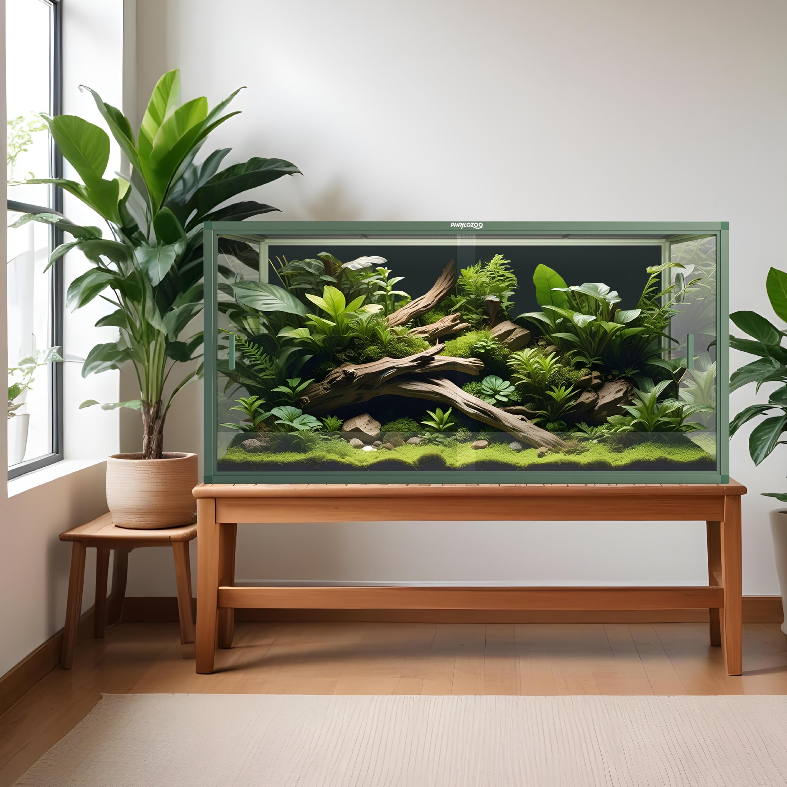 Phailozoo stackable design concept for expanding reptile habitat at home.