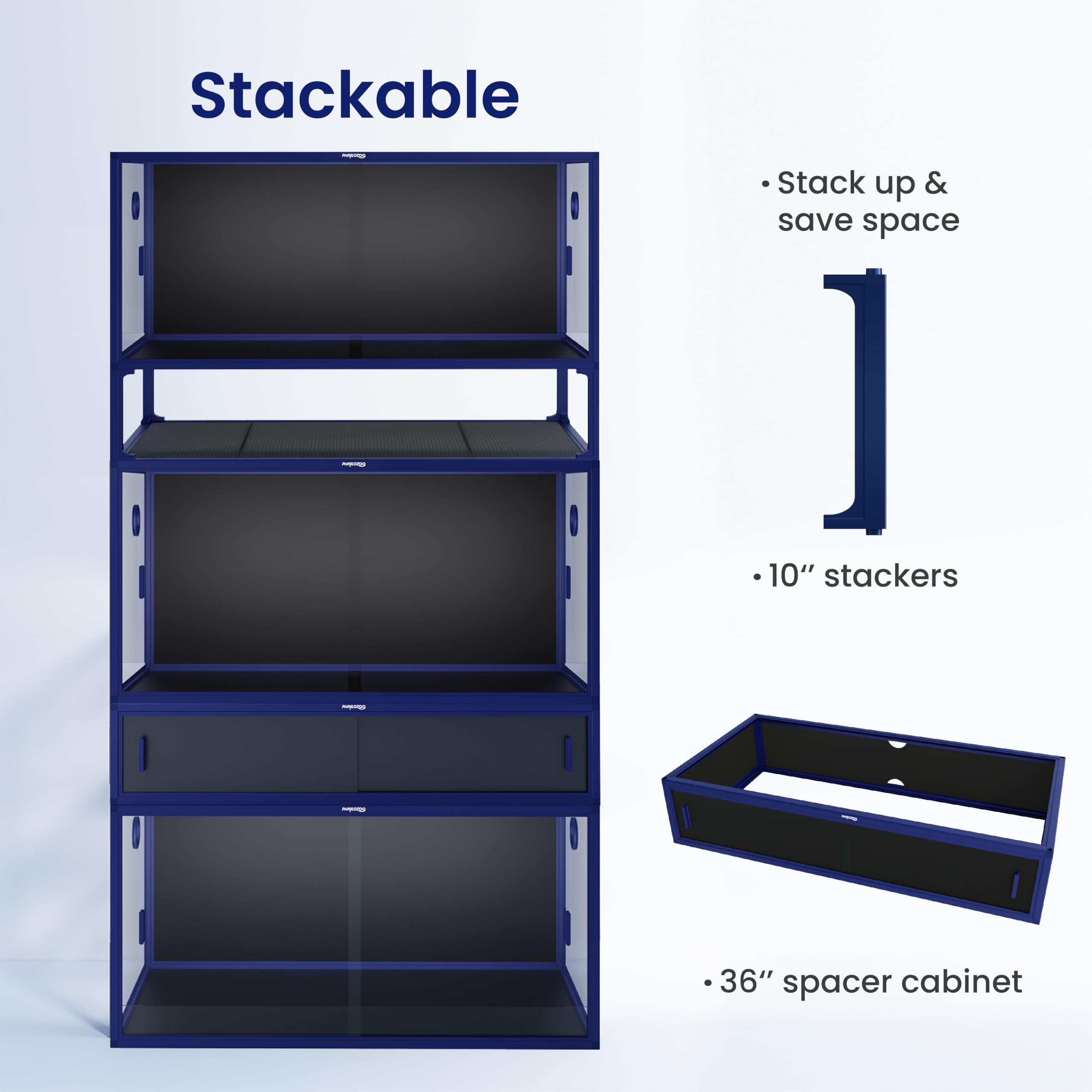 Phailozoo substrate barrier detail keeps substrate contained