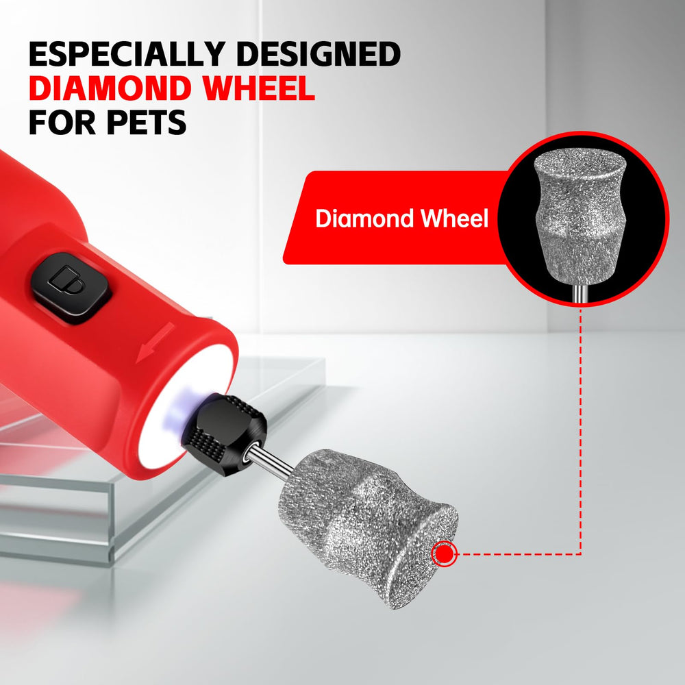 PHALANX diamond grinding head handles various nail contours.