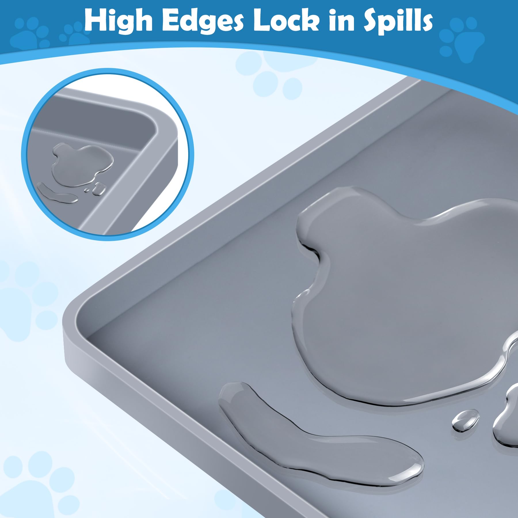 Phepetroll dog-potty-tray-foldable-portable enables travel and simple storage.