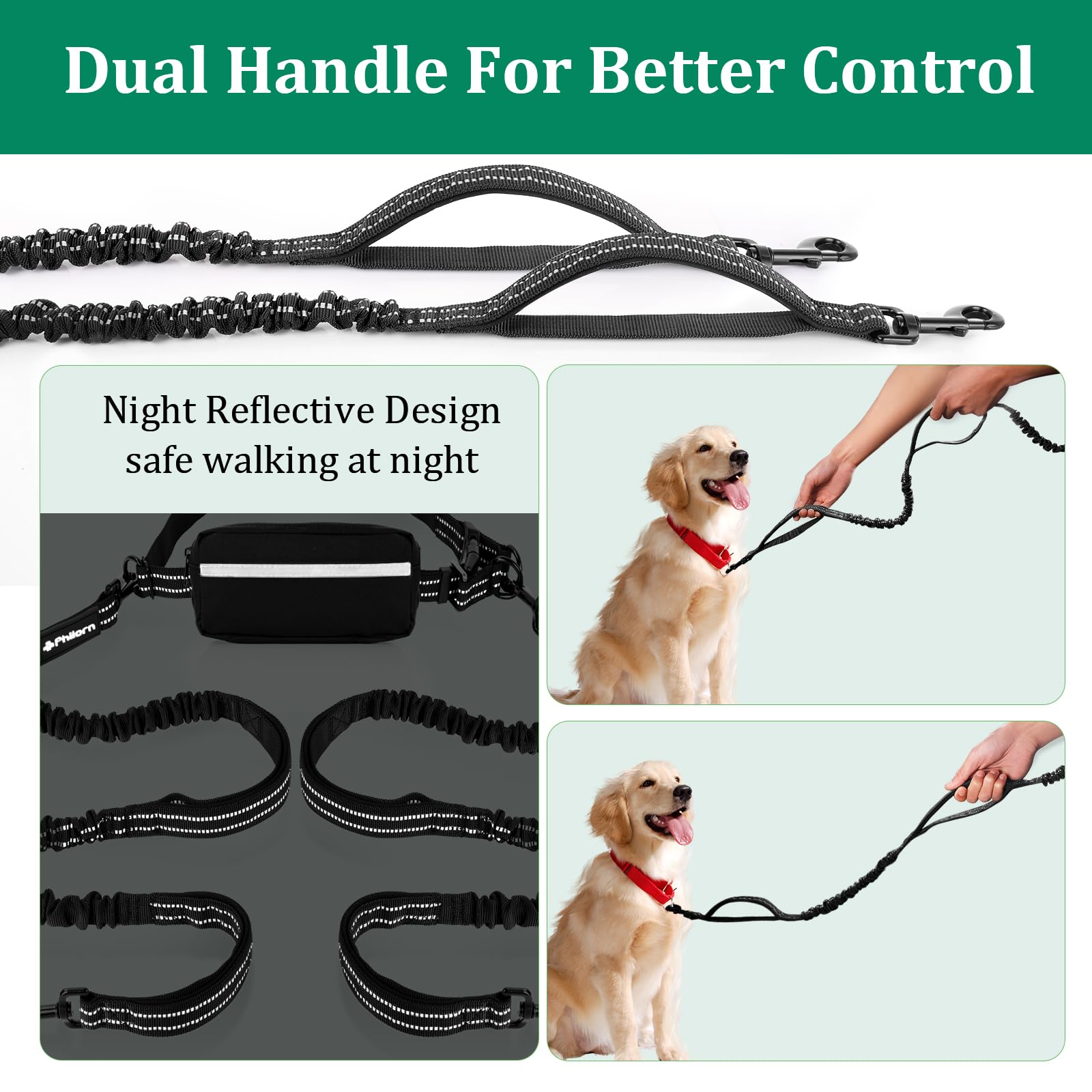 PHILORN adjustable waist belt fits a range of sizes for comfortable use