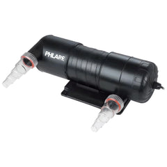 PHLARE Aquatics PUREGLOW UV exterior unit boosts water clarity with minimal intrusion.