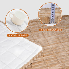 PHOPHO couch cover with machine-washable design simplifies cleanup after messy paws.