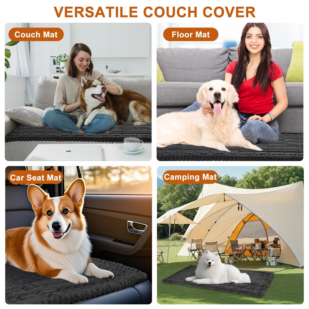 PHOPHO couch cover sofa protection prevents scratches and pet hair