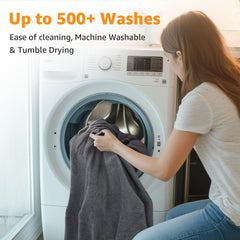 PICK FOR LIFE 4-layer washable pad with top absorbent layer keeps surfaces dry