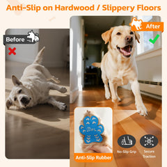 PICK FOR LIFE anti-slip bottom pad shown on hardwood floor for stability.