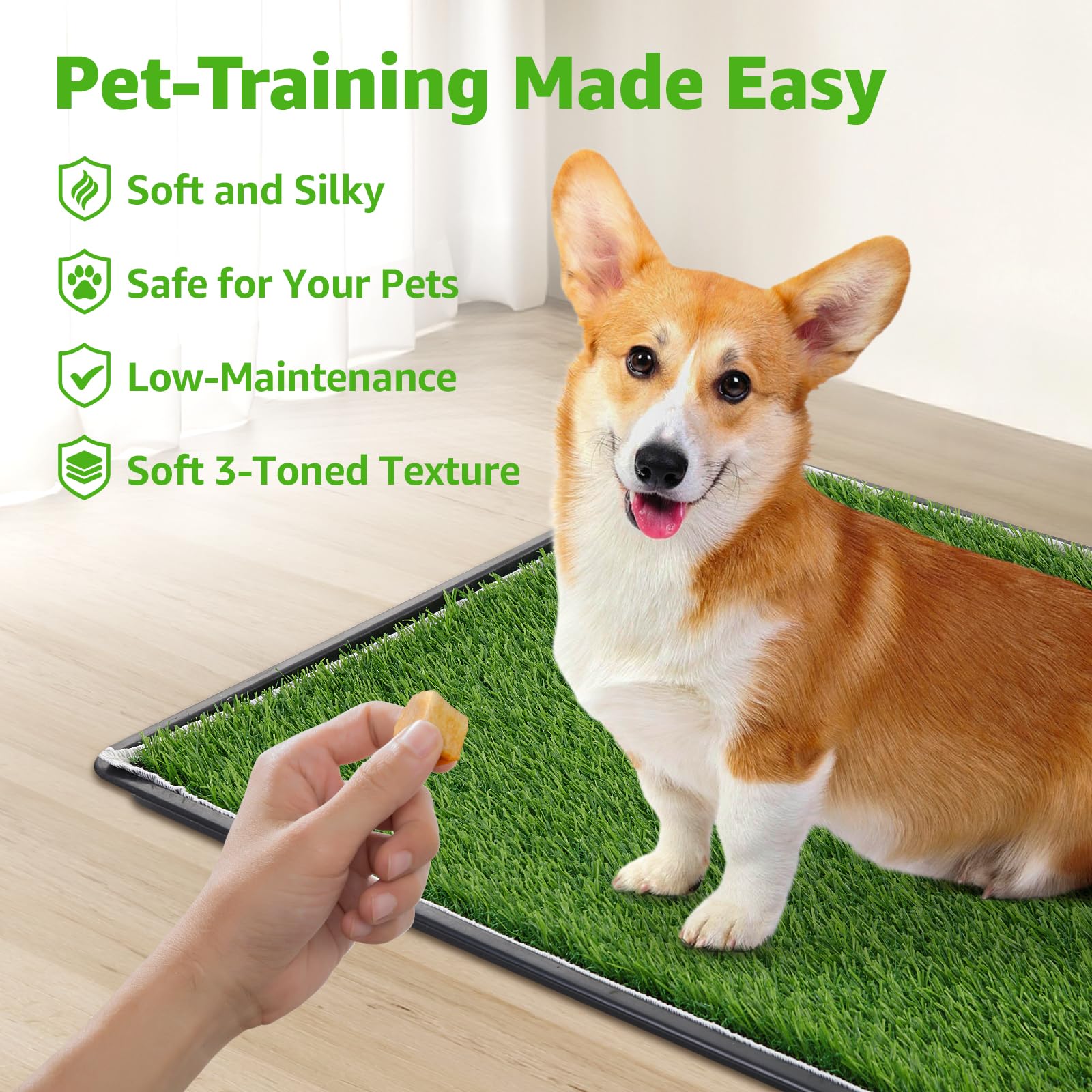 PICK FOR LIFE artificial grass close up durable non-toxic turf