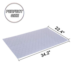 PICK FOR LIFE dog grass large potty patch absorbent backing demonstrates leak protection for clean floors.
