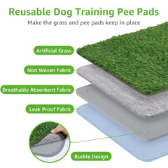 PICK FOR LIFE dog grass mat easy-cleaning—rinse and wash for reuse