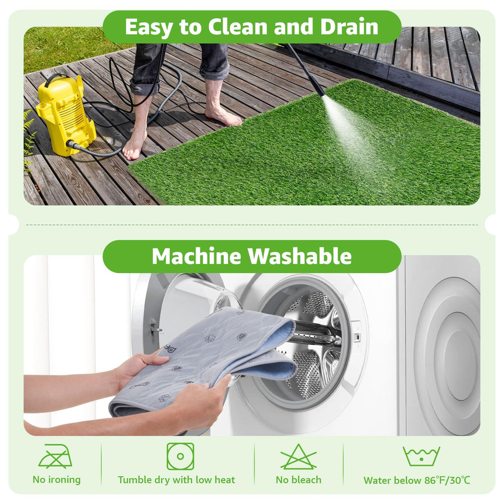 PICK FOR LIFE dog grass mat floor-protection benefits for mess-free homes.