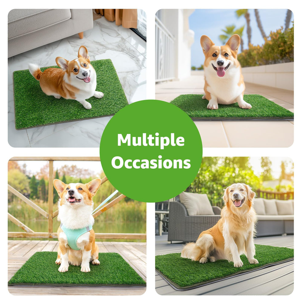 PICK FOR LIFE dog grass mat outdoor use suitable for balcony or yard.