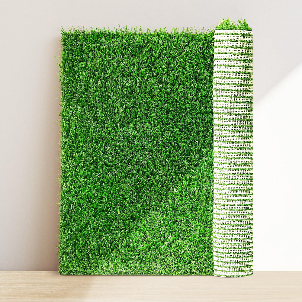 Pick For Life dog grass pee pad 39-31-5 for indoor/outdoor potty training with drainage.