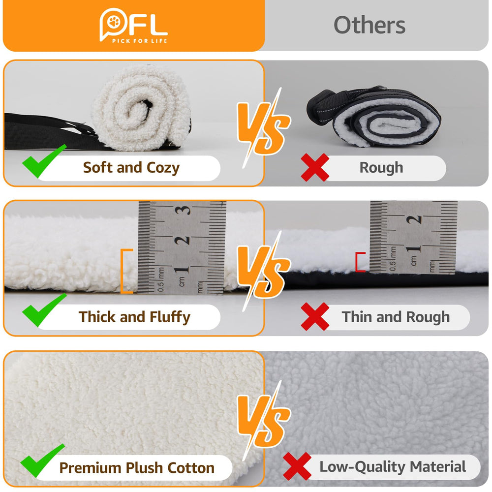 PICK FOR LIFE harness features padded-handles for easy lifting