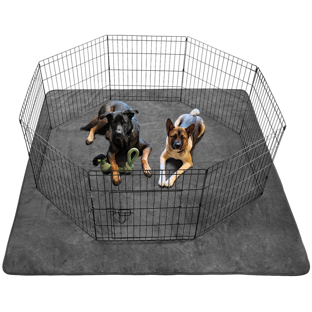 PICK FOR LIFE dog pad 72x72 moisture-wicking surface keeps floors dry.