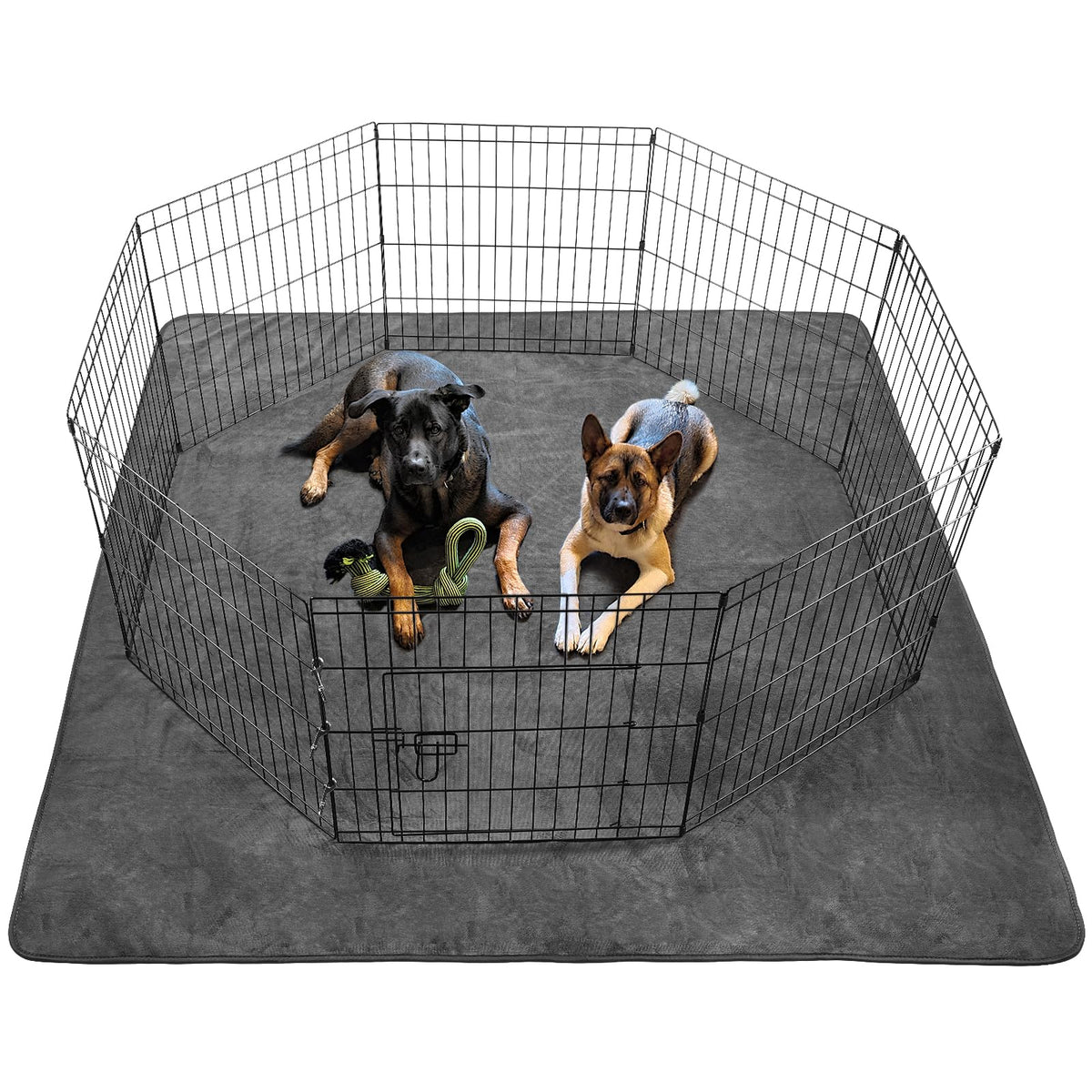 PICK FOR LIFE dog pad 72x72 moisture-wicking surface keeps floors dry.