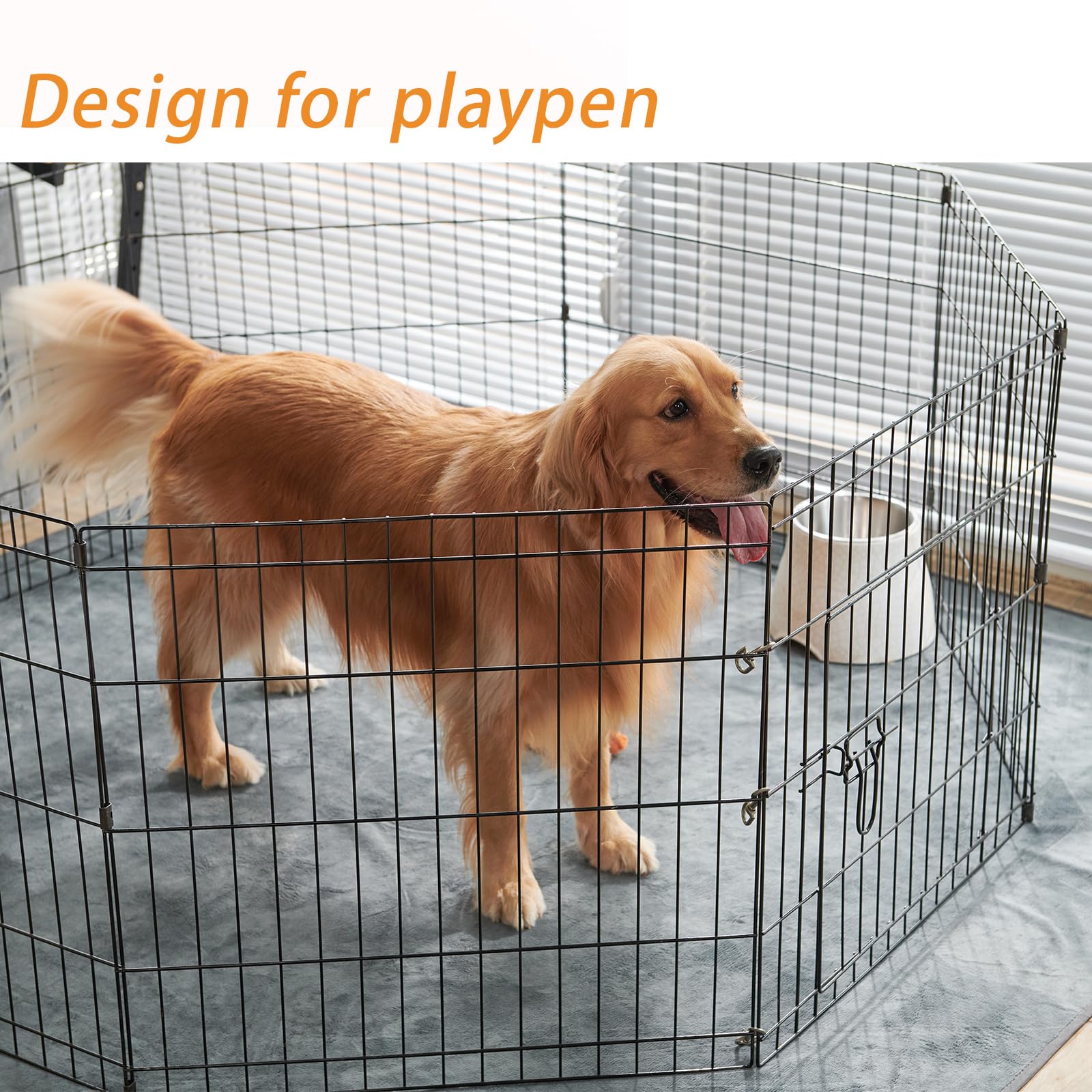 PICK FOR LIFE dog pad waterproof surface protects floors from accidents and spills.