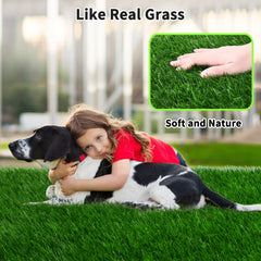 PICK FOR LIFE Grass Pad easy-clean drainage view for quick cleanup.