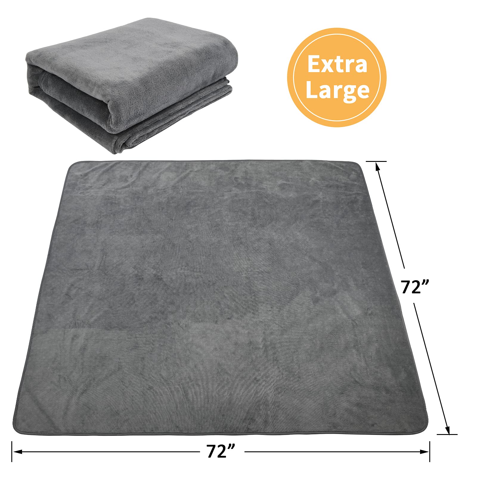 PICK FOR LIFE machine-washable dog pad simplifies cleanup after training sessions.