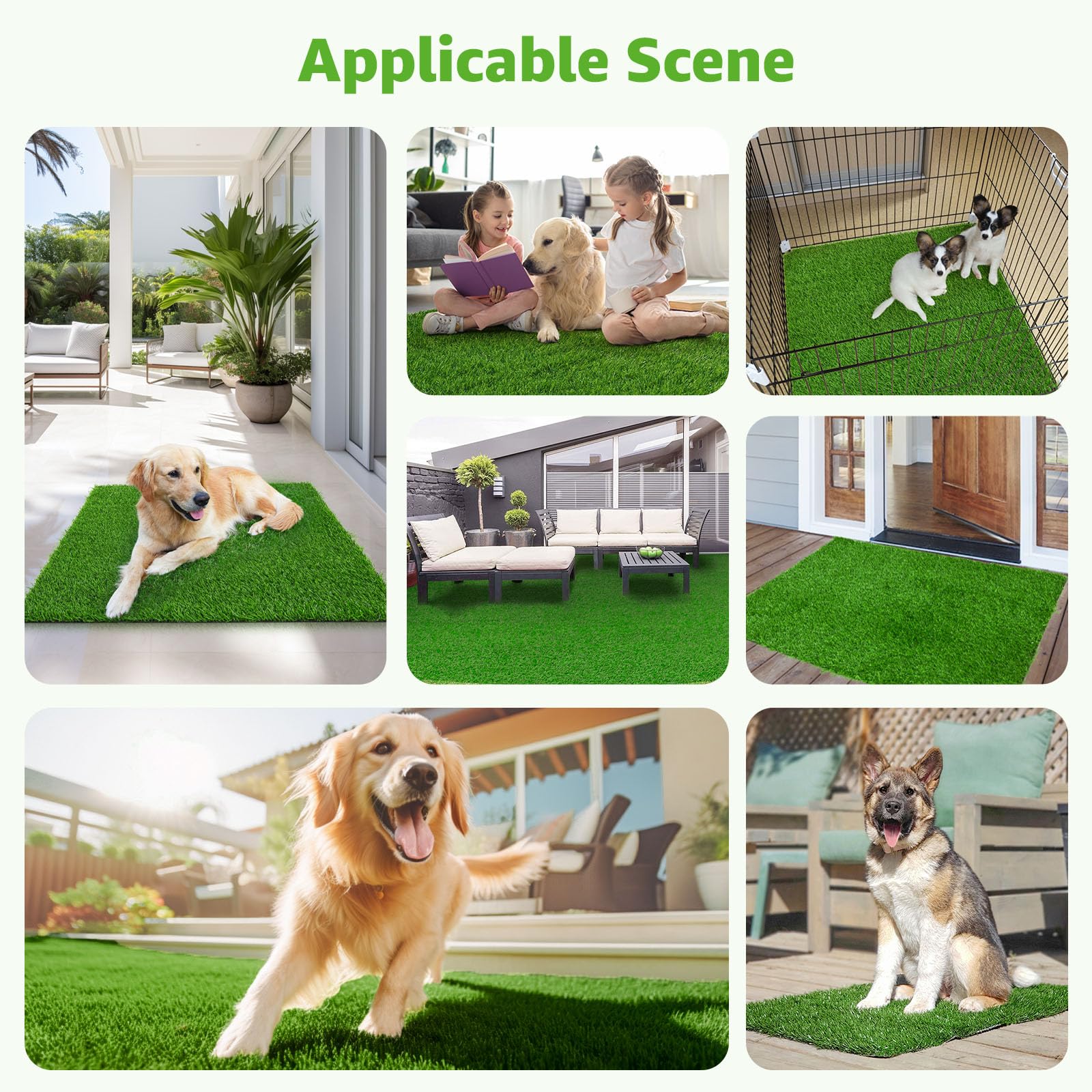 PICK FOR LIFE soft barefoot-friendly surface for dogs and kids