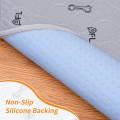 PICK FOR LIFE non-slip bottom pad stays put on wood or carpet during training.