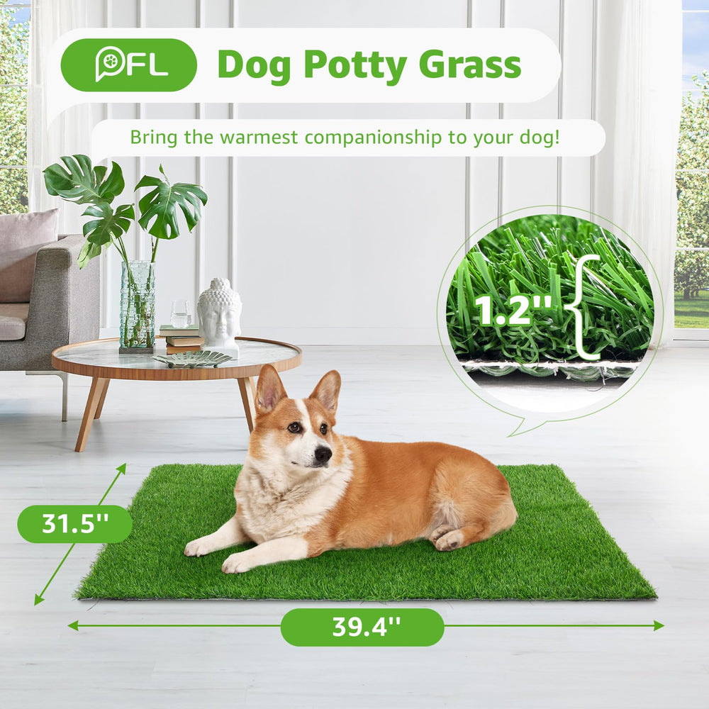 Pick For Life outdoor patio dog turf enhances spaces with a realistic look and easy cleanup.