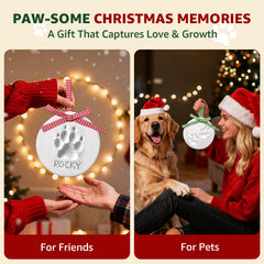 PICK FOR LIFE Paw Print Kit setup demonstrates simple steps to honor a beloved pet