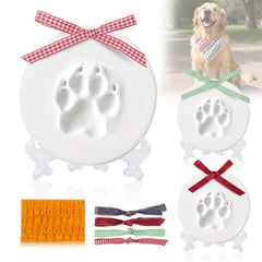 PICK FOR LIFE Pet Memorial Ornament Kit contents shown for easy keepsake crafting