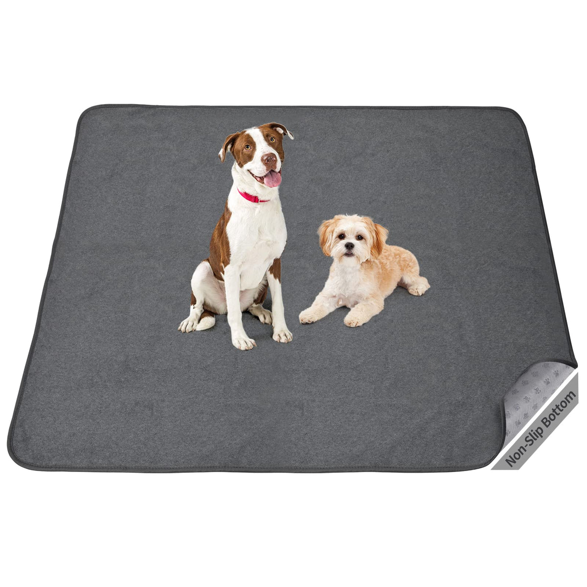 PICK FOR LIFE washable dog pee pad 34x52 laid flat for quick training and protection