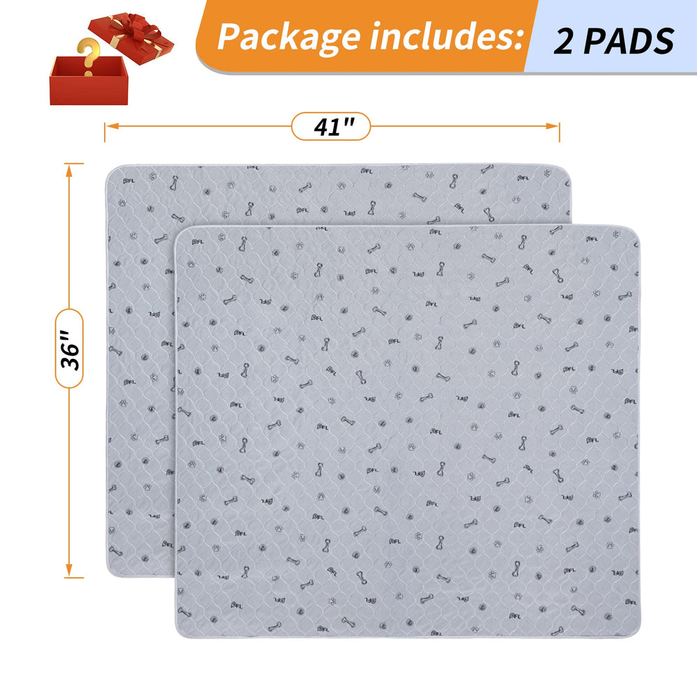 PICK FOR LIFE washable dog pee pad two-pack ideal for potty training and whelping needs.