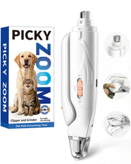 Picky Zoom 2in1 nail clippers with light for precise at-home trimming.