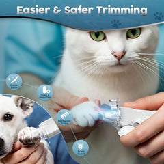 Picky Zoom USB rechargeable cordless design allows flexible, battery-free grooming.