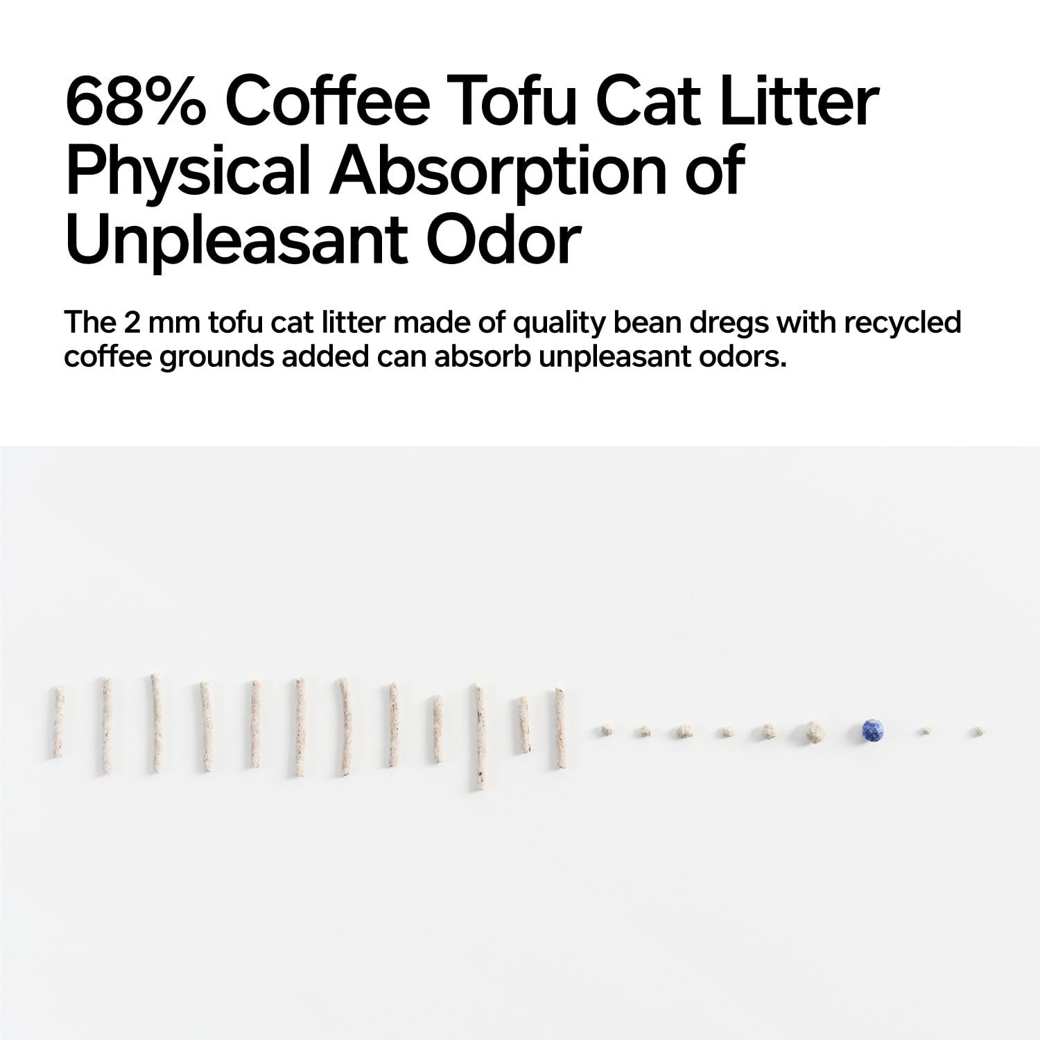 Pidan tofu cat litter fast drying mix supports quicker maintenance.