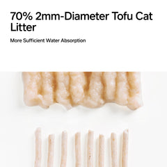 Pidan Tofu Cat Litter odor-control example shows strong containment for a fresher room.