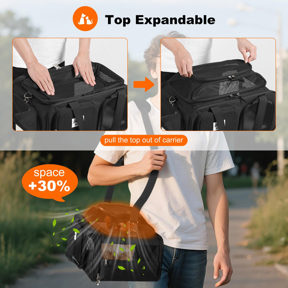 Pidipiti multiuse travel carrier ideal for car trips and vet visits