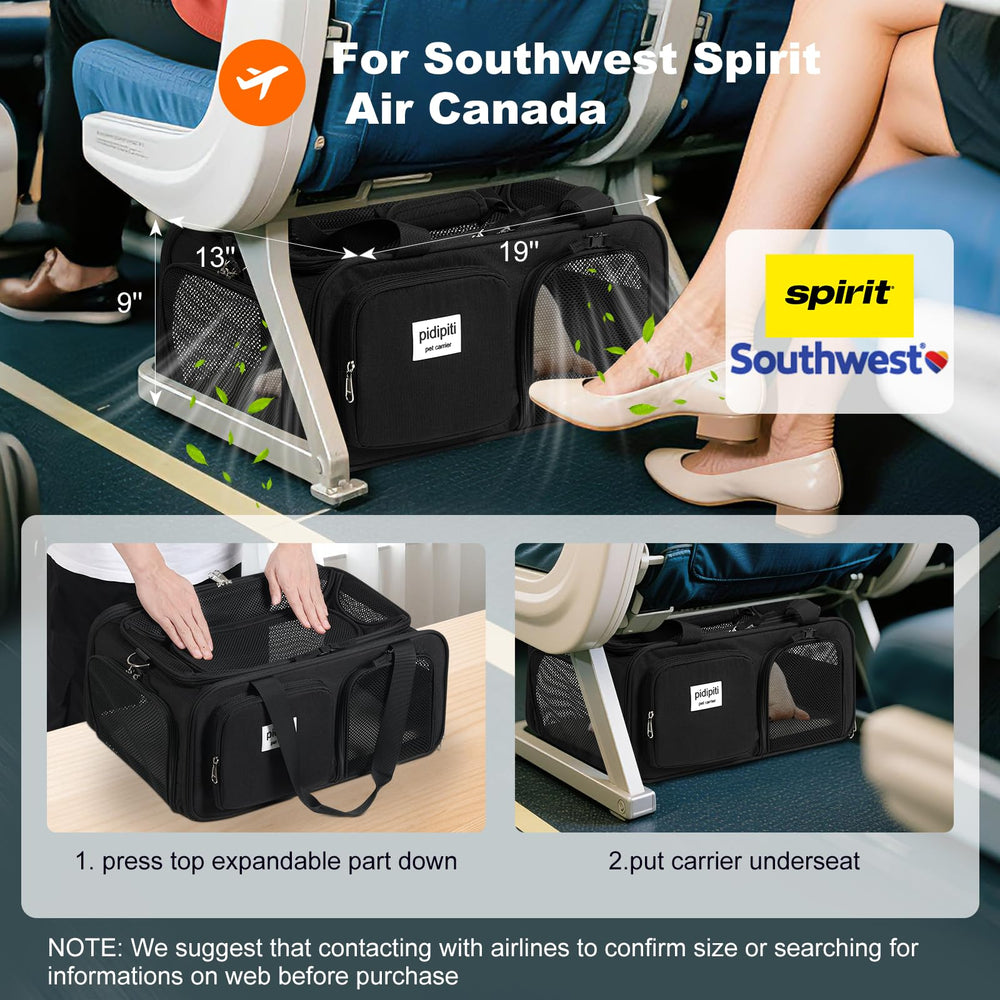 Pidipiti safety frames and mesh design ensuring pet security during travel