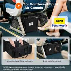 Pidipiti safety frames and mesh design ensuring pet security during travel