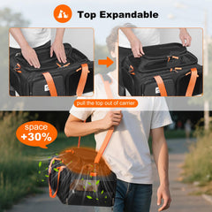 pidipiti soft-padded-bottom carrier emphasizes washable, comfortable padding.