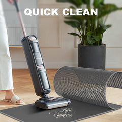 Pieviev cat litter mat waterproof bottom prevents leaks and keeps floors dry