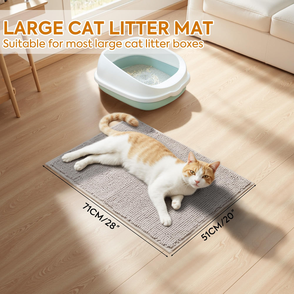 Pieviev ultra-absorbent mat traps urine and moisture fast