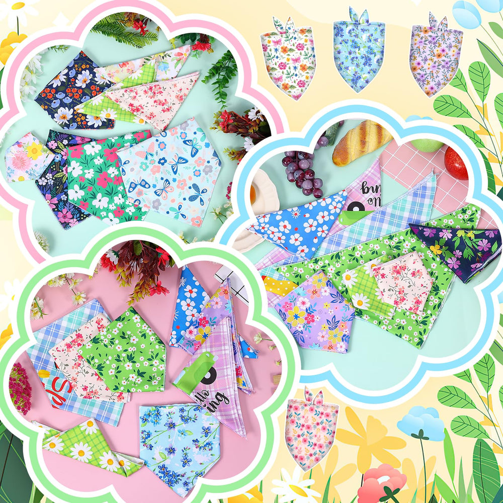 Piklodo bandanas suitable for spring, summer, Easter, and parties as stylish accessories.