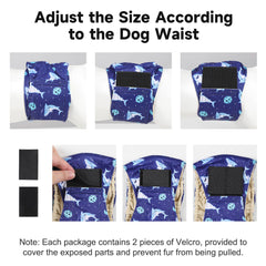 Soft cotton-blend fabric of Pilviset Dino XL belly band for comfortable all-day wear.