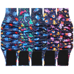 Pilviset five-pack dog diapers packaging showing value and training-friendly kit.