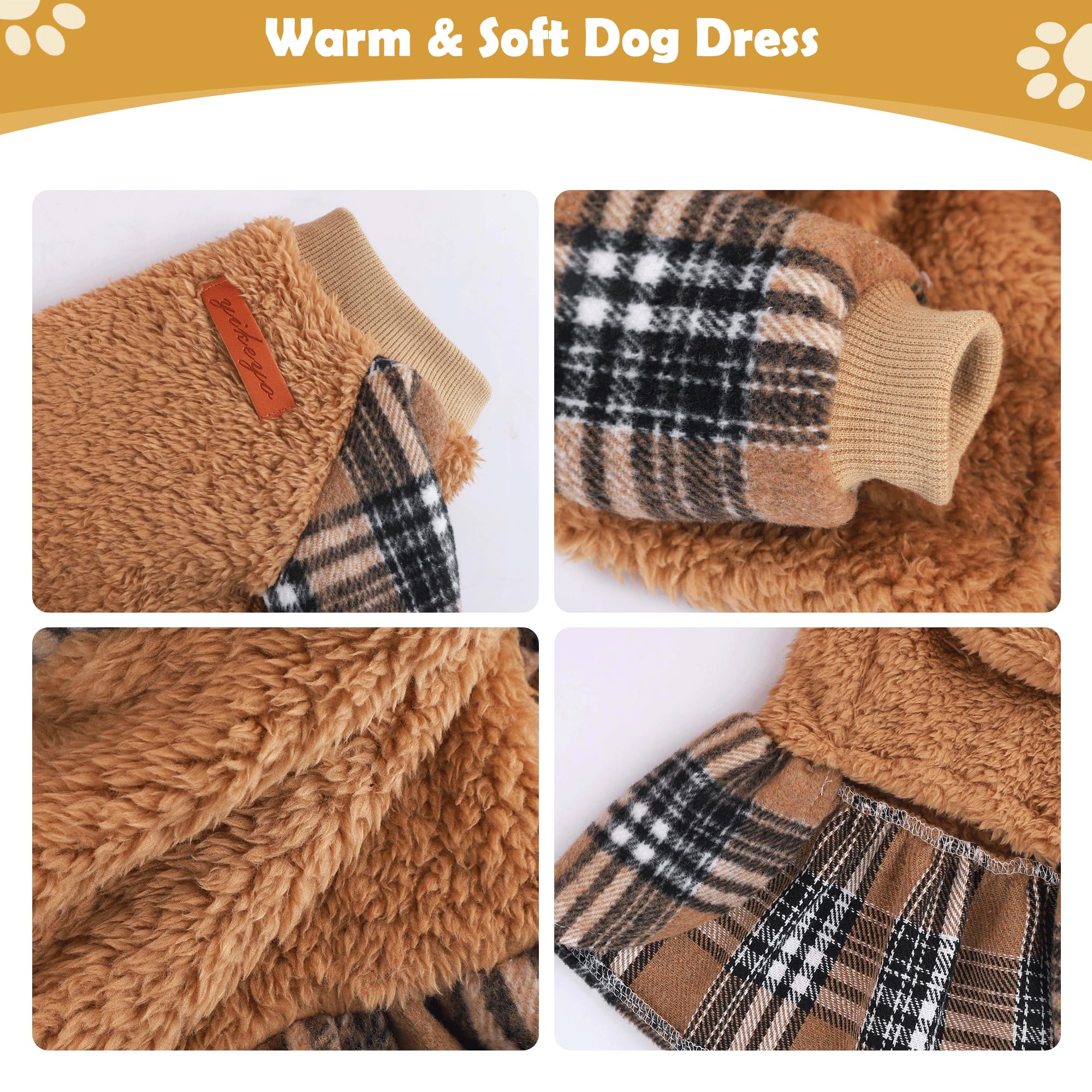 PinkBow small-dog warm outfit image shows cozy, machine-washable design.
